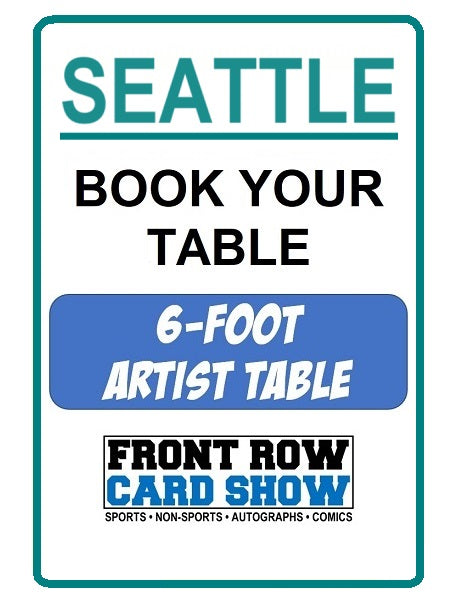 Seattle 6-Foot ARTIST Table - August 17-18