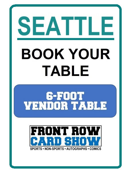 Seattle 6-Foot VENDOR Table - August 17-18