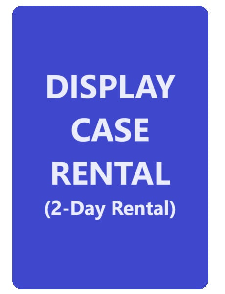 Display Case Rental - 2 Days Front Row Card Show Display Case Rental - 2 Days Front Row Card Show