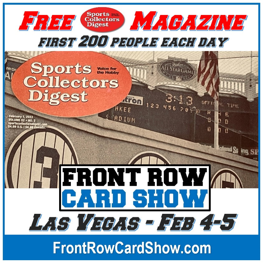 Free Sports Collectors Digest to First 200 Attendees