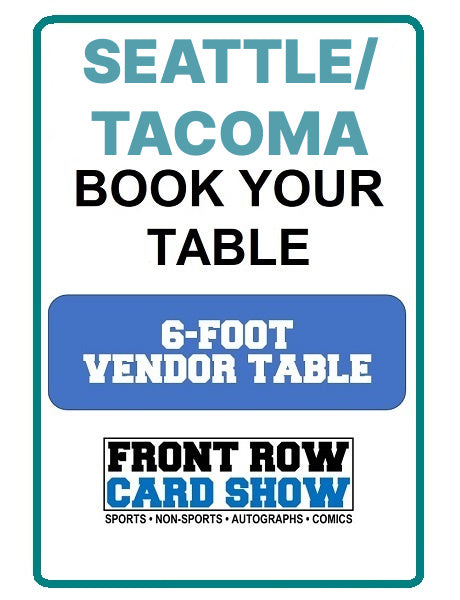 Seattle / Tacoma 6-Foot VENDOR Table - November 16-17