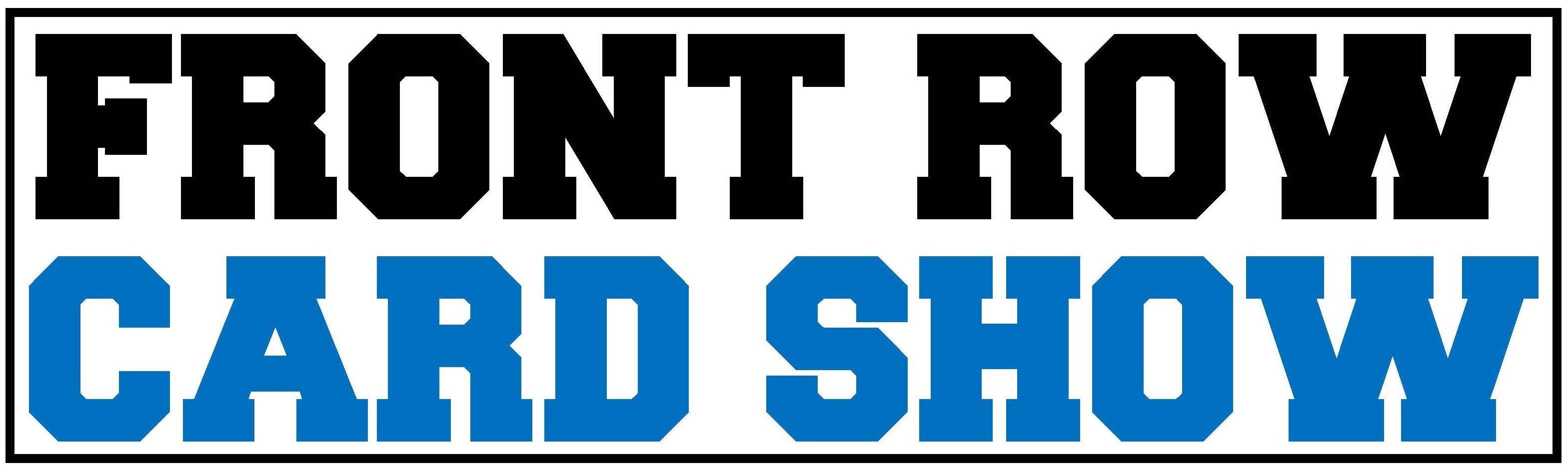 Front Row Card Show logo